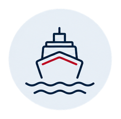 ICONO TRANSPORTE MARITIMO